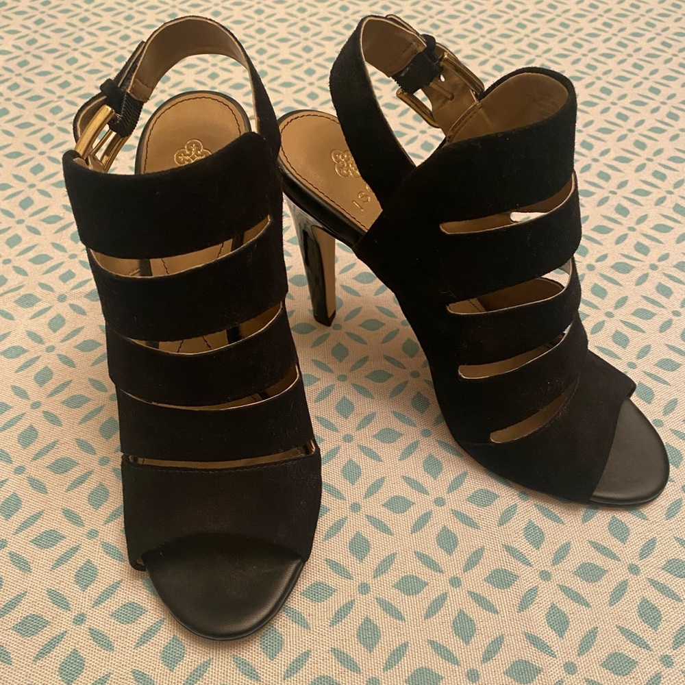 black heels